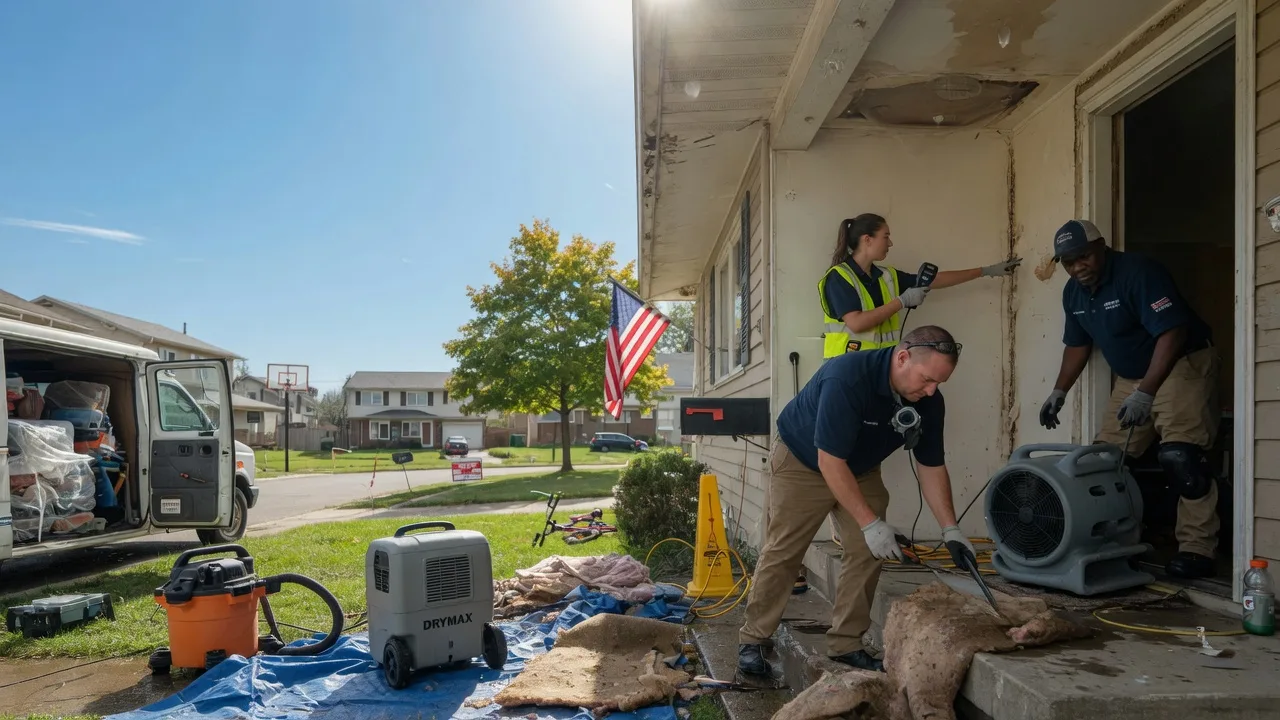 Water Damage Restoration in Clinton, PA near me
